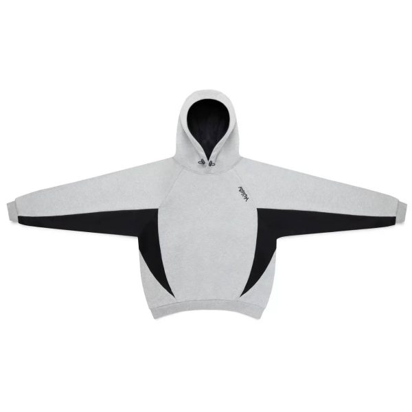 A Mertra Bigstep Hood (GRAY/ BLACK)